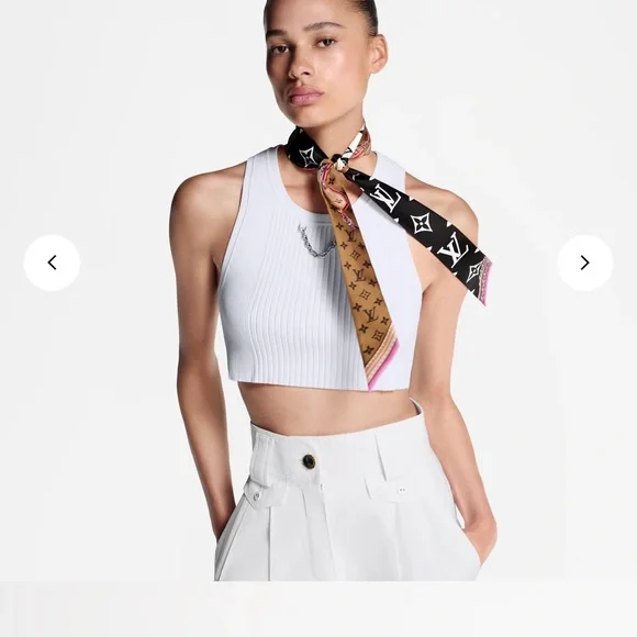 Louis Vuitton Multicolor Silk Scarf - Picture 3 of 3